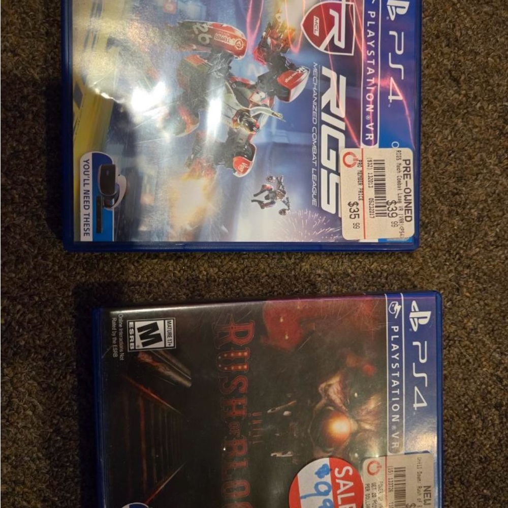 PS VR Headset & games - Picture 6 of 6